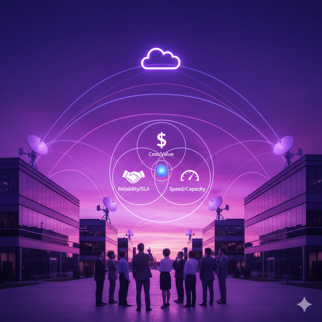 How to Select a Microwave Internet Provider for Businesses​
